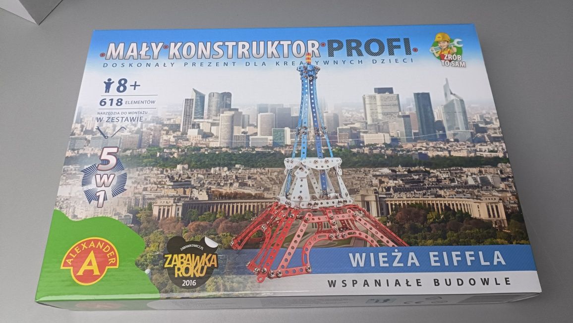 Alexander Mały Konstruktor 5w1 Wieża Eiffla