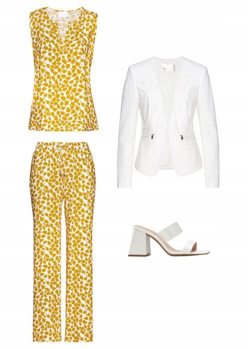 B.P.C top wiskozowy z nadrukiem r.44