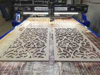 Usługi CNC nesting 1300x2500mm sklejka drewno płyta cięcie frezowanie