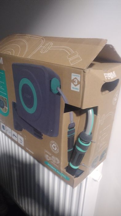 Szlauf wąż automatycznie zwijany 15 m, nieużywany FERM