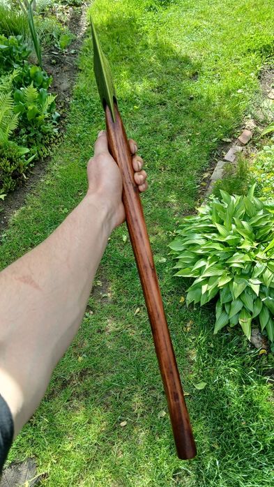 Ręcznie wykuta siekiera, topór / siekiera do lasu / bushcraft