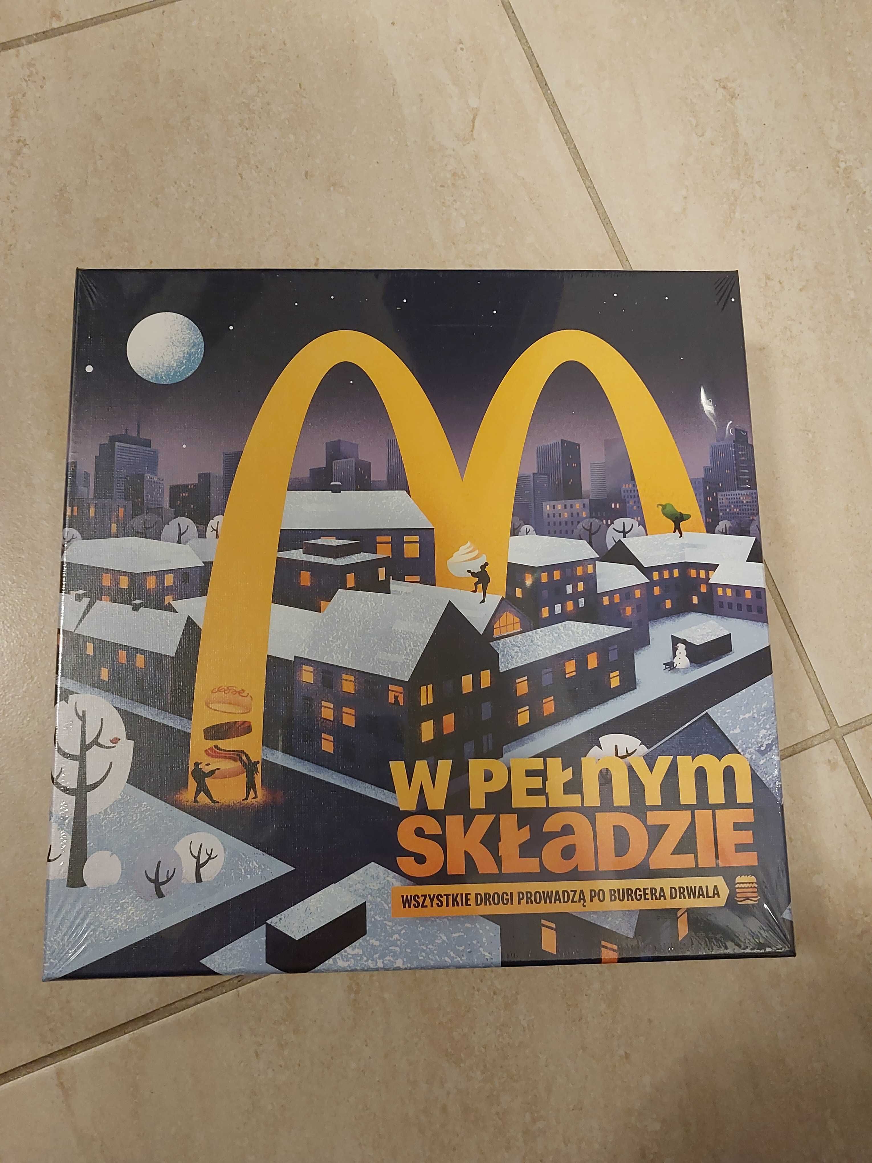 Gra planszowa mc donalds w pełnym składzie