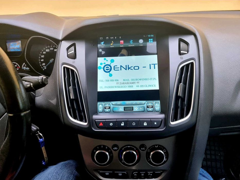 Radio 2 din android Focus 3 Tesla 6GB RAM Nawi,Bluetooth,DSP,Raty