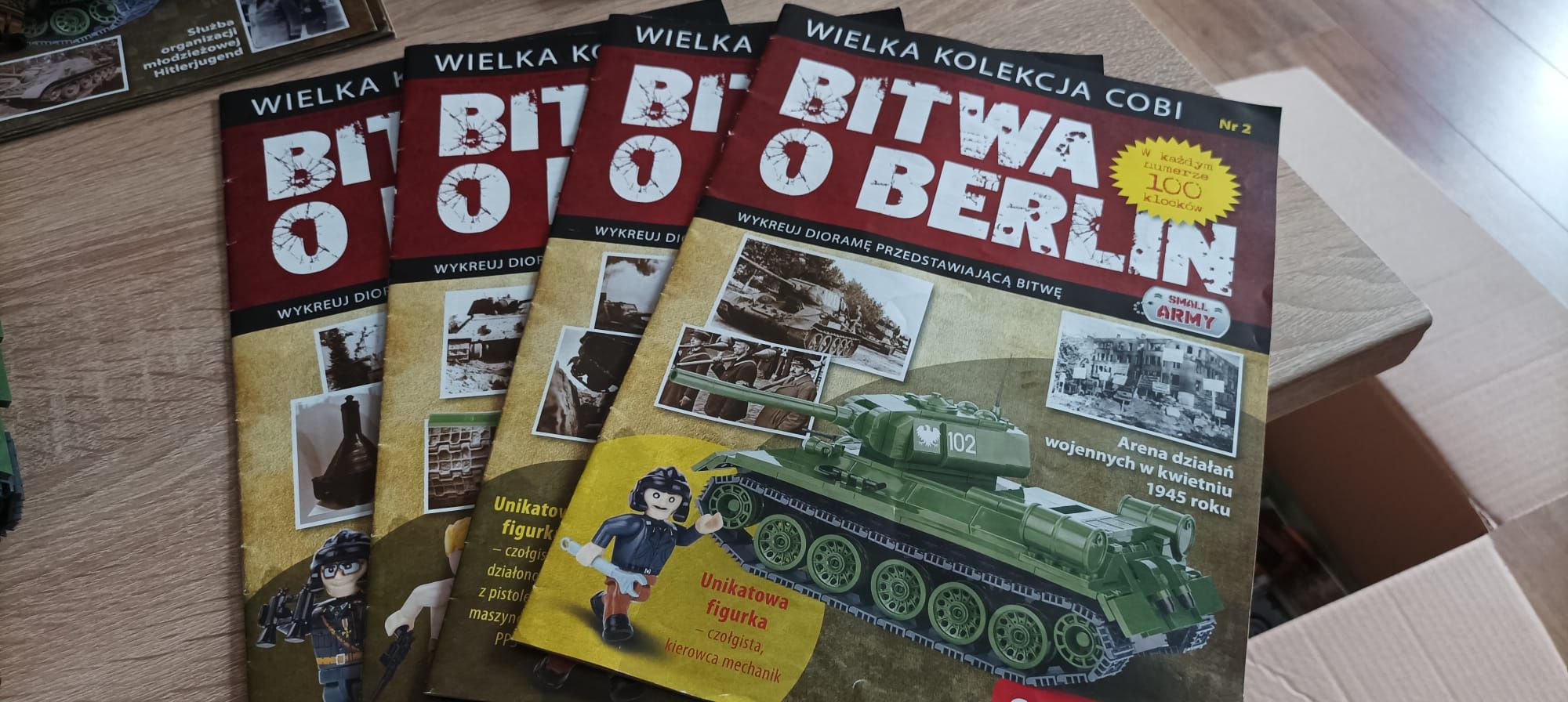 Czołg z klocków Cobi seria bitwa o Berlin