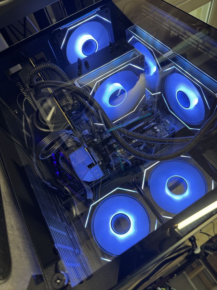 Игровой ПК Ryzen 5 5600, RTX 3080, B450, 32gb 3200mhz