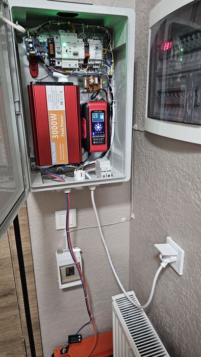 Домашний резервный источник питания с автопереключением