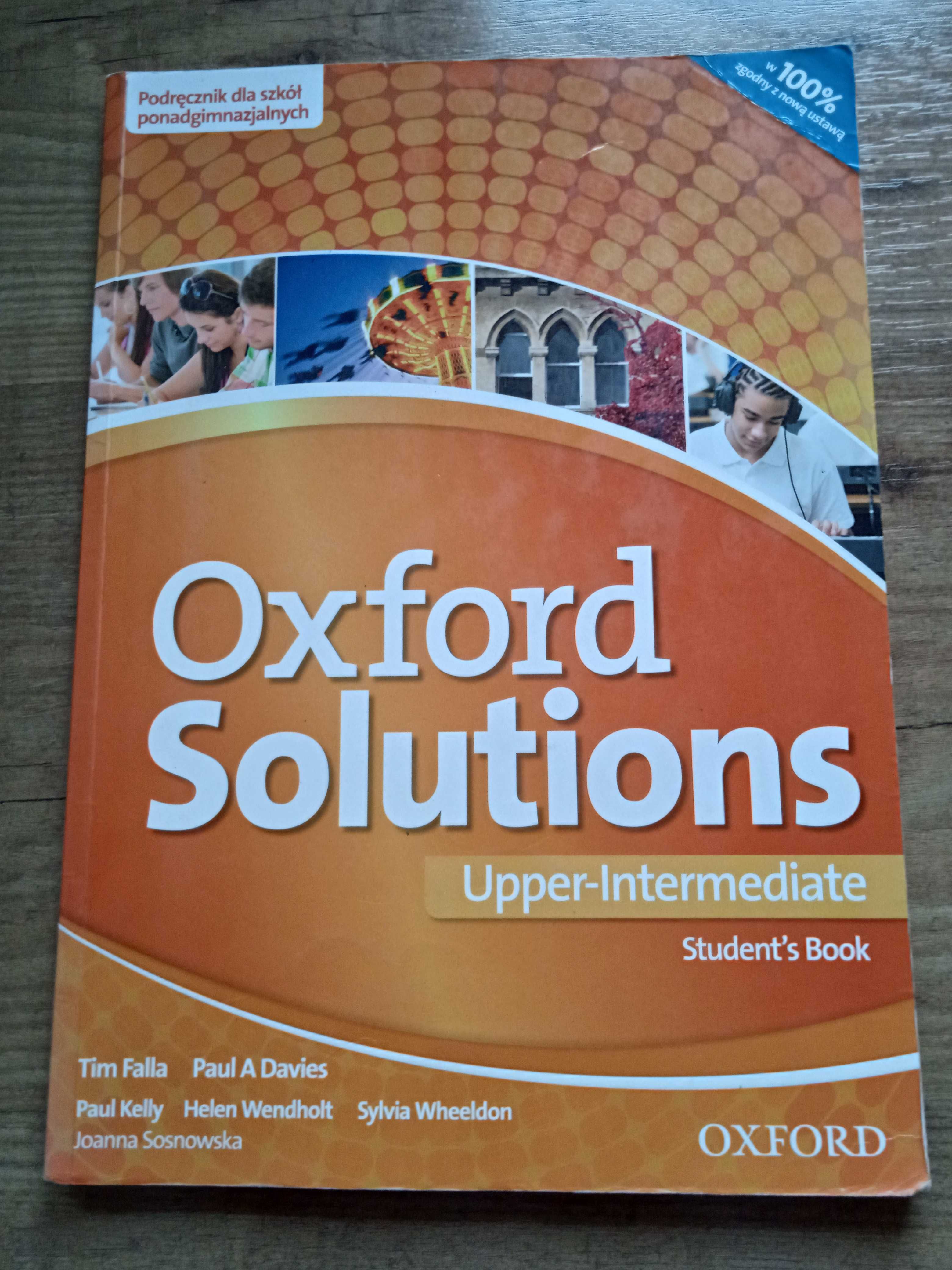 Sprzedam podręcznik Oxford Solutions upper -intermediate