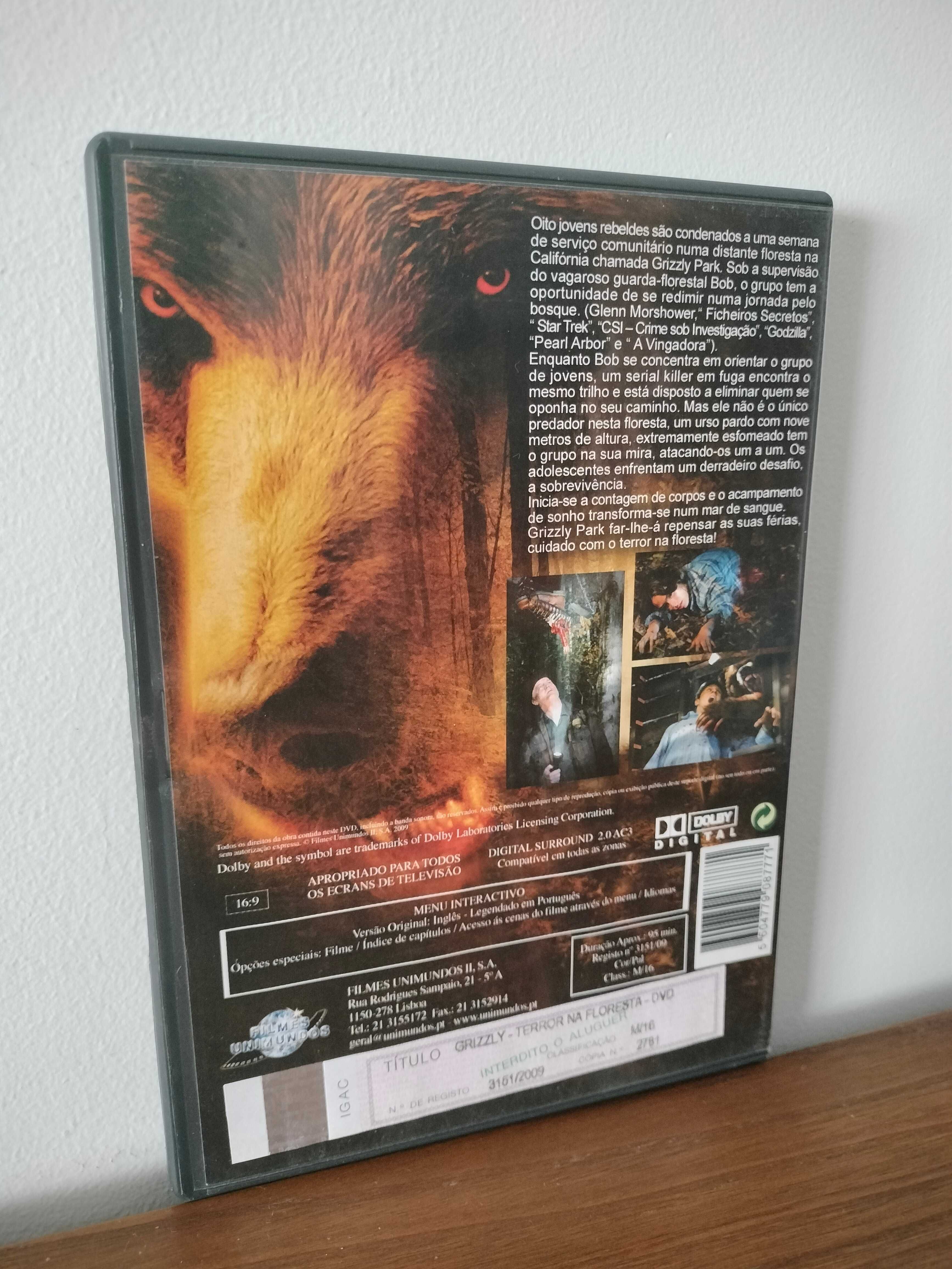 Filme DVD: Grizzly Terror na Floresta - Grizzly Park