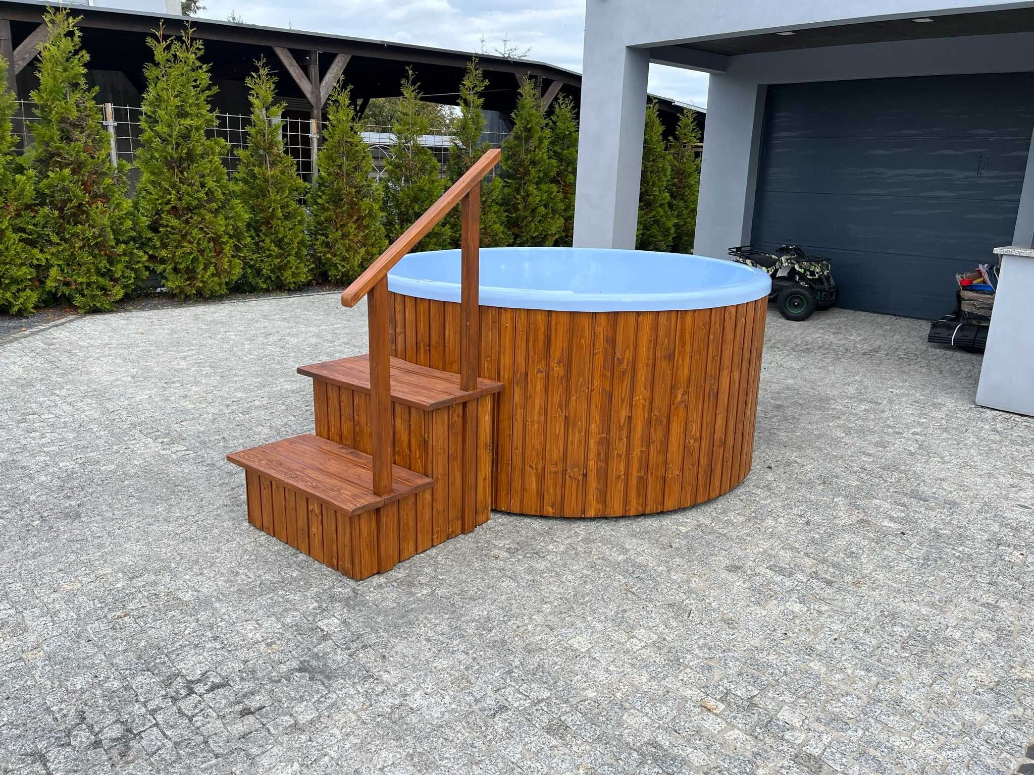 Basen Ogrodowy Jacuzzi Ogrodowe Bania Wanna Oczko Wodne Niecka Balia