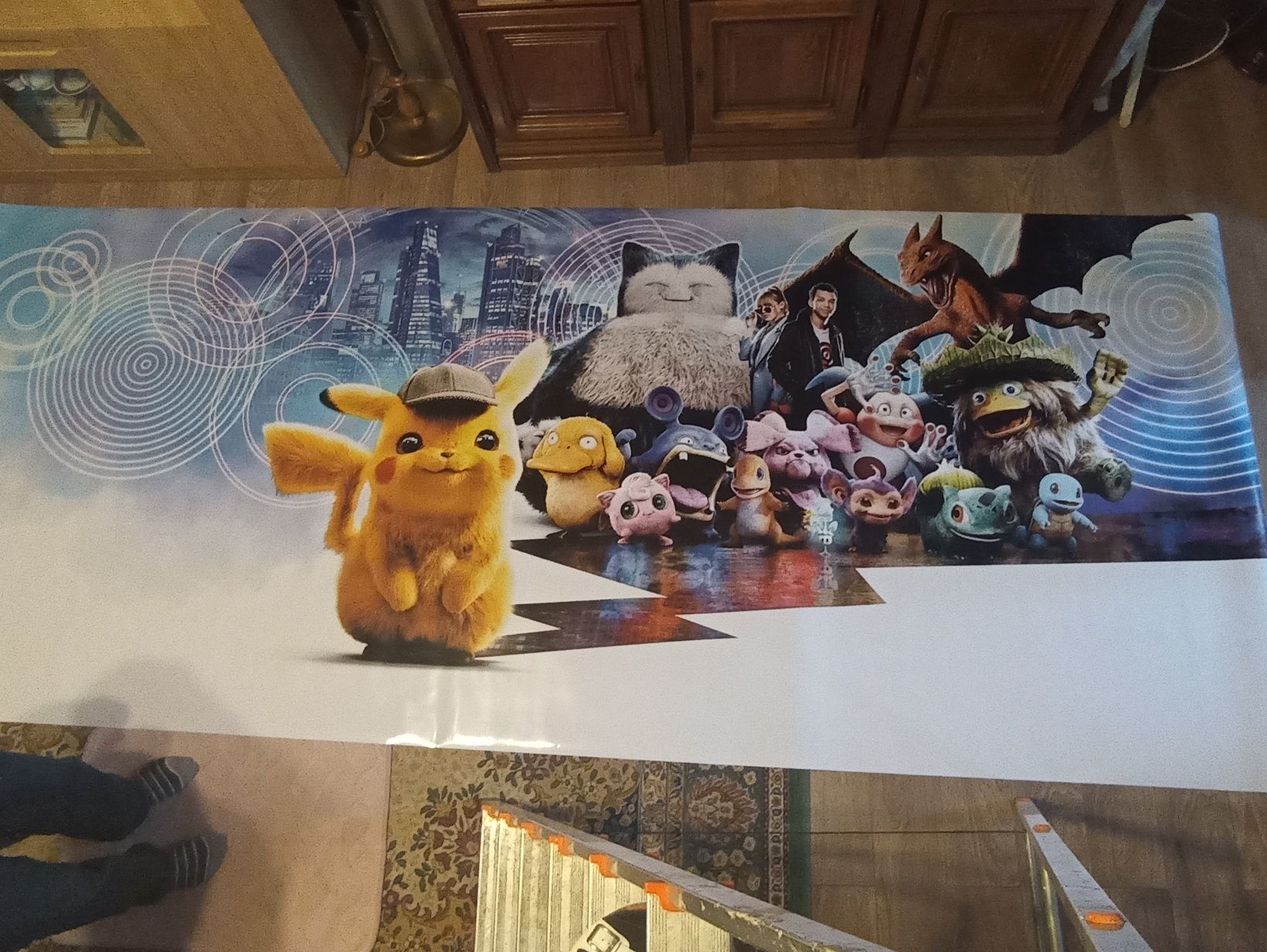 Fototapeta Pokemony Detektyw Pikachu