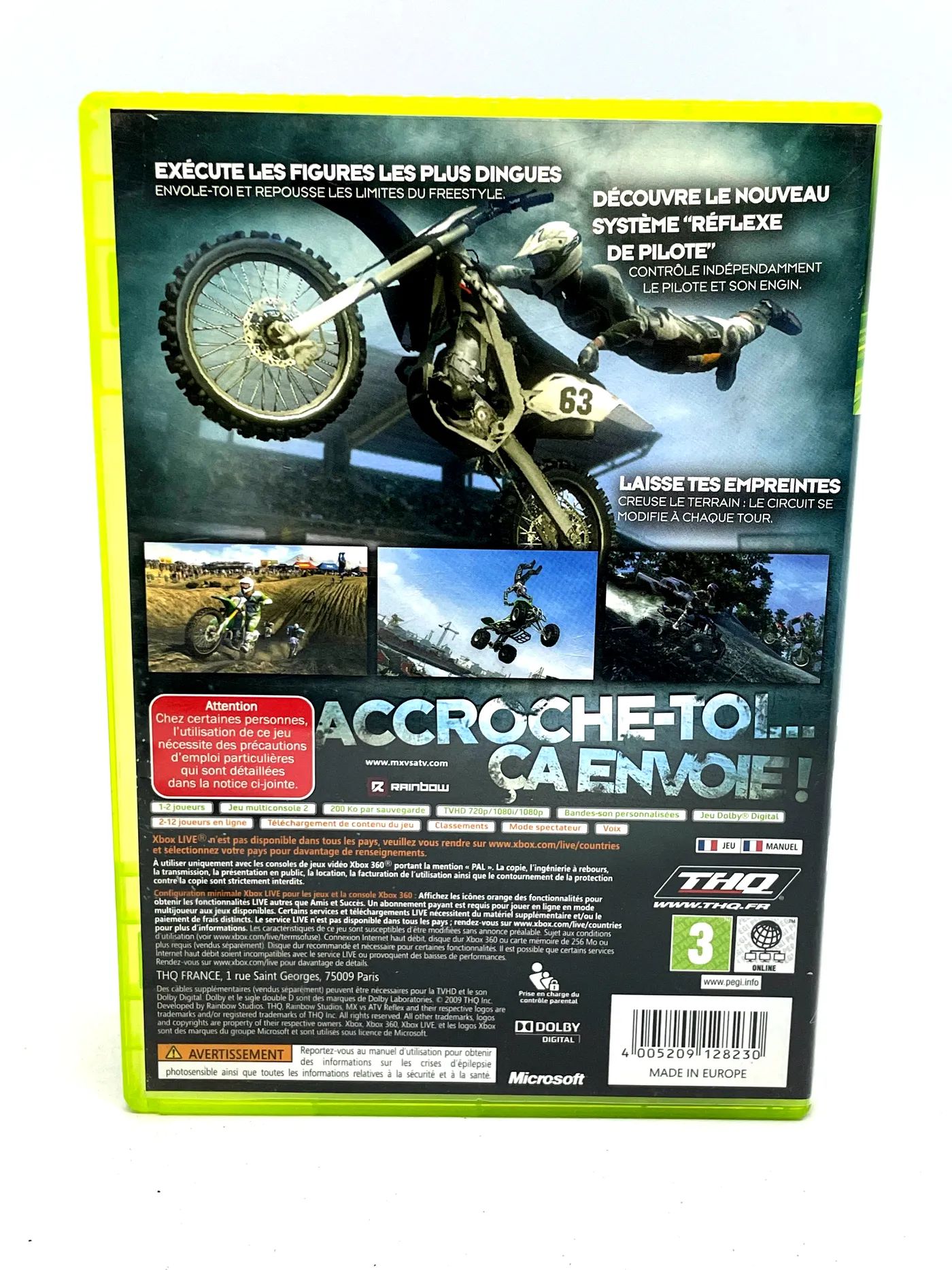 MX vs ATV Reflex Xbox 360 Po Angielsku