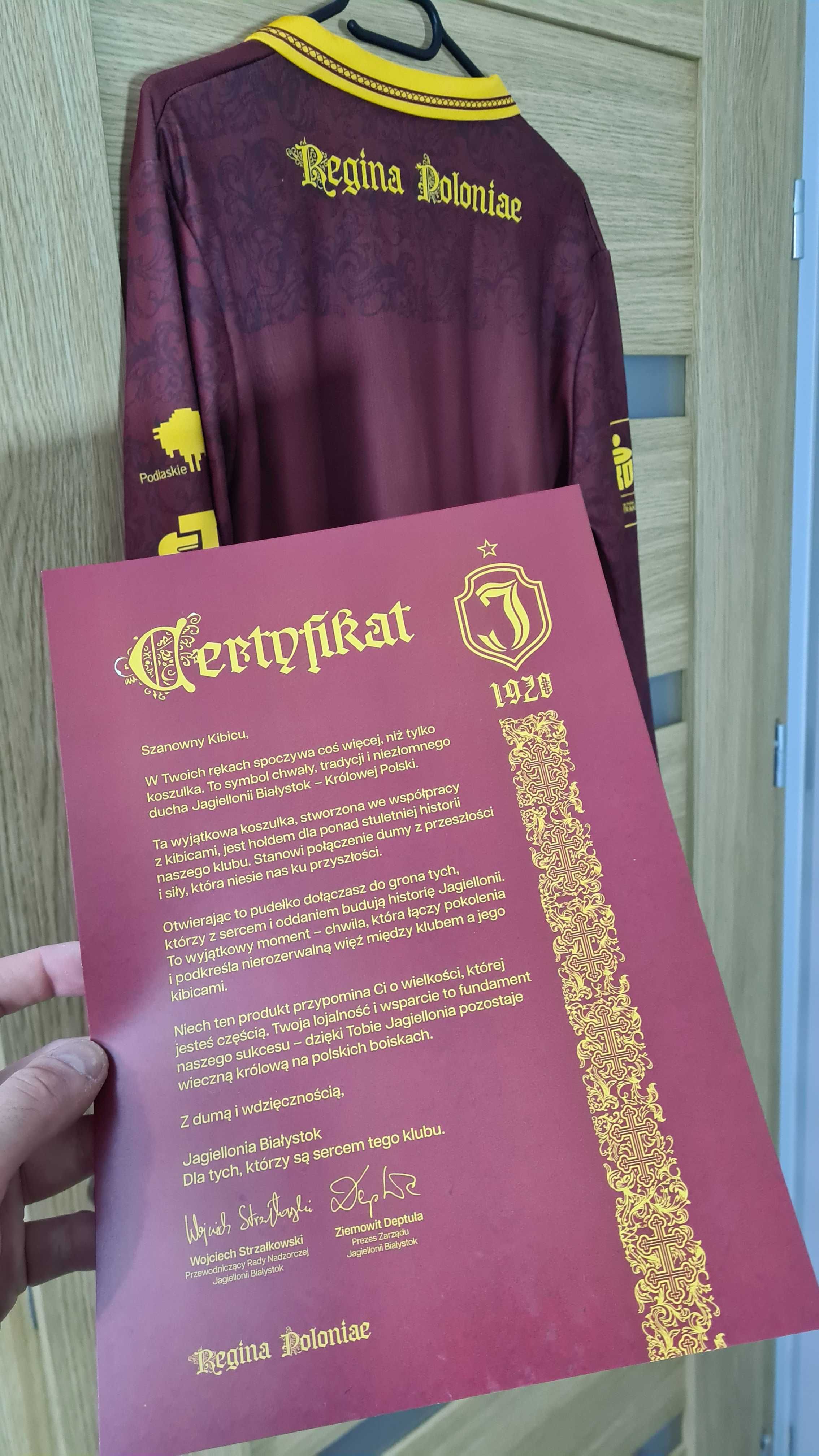 Koszulka Jagiellonia Białystok Regina Poloniae Kappa