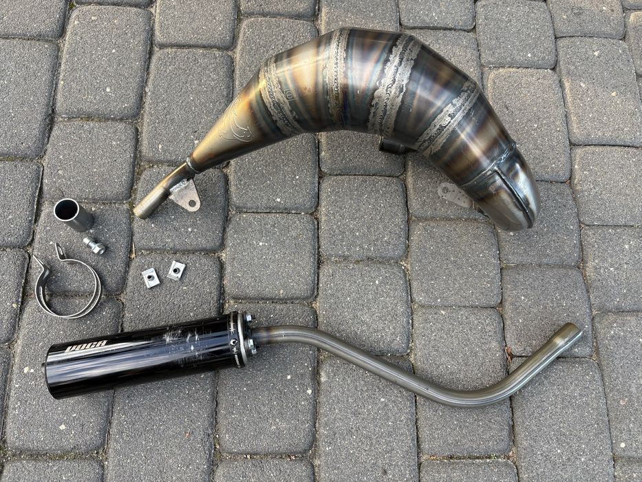 Wydech voca rookie 50/70 prawostronny am6 (beta, rieju, sherco, yamaha