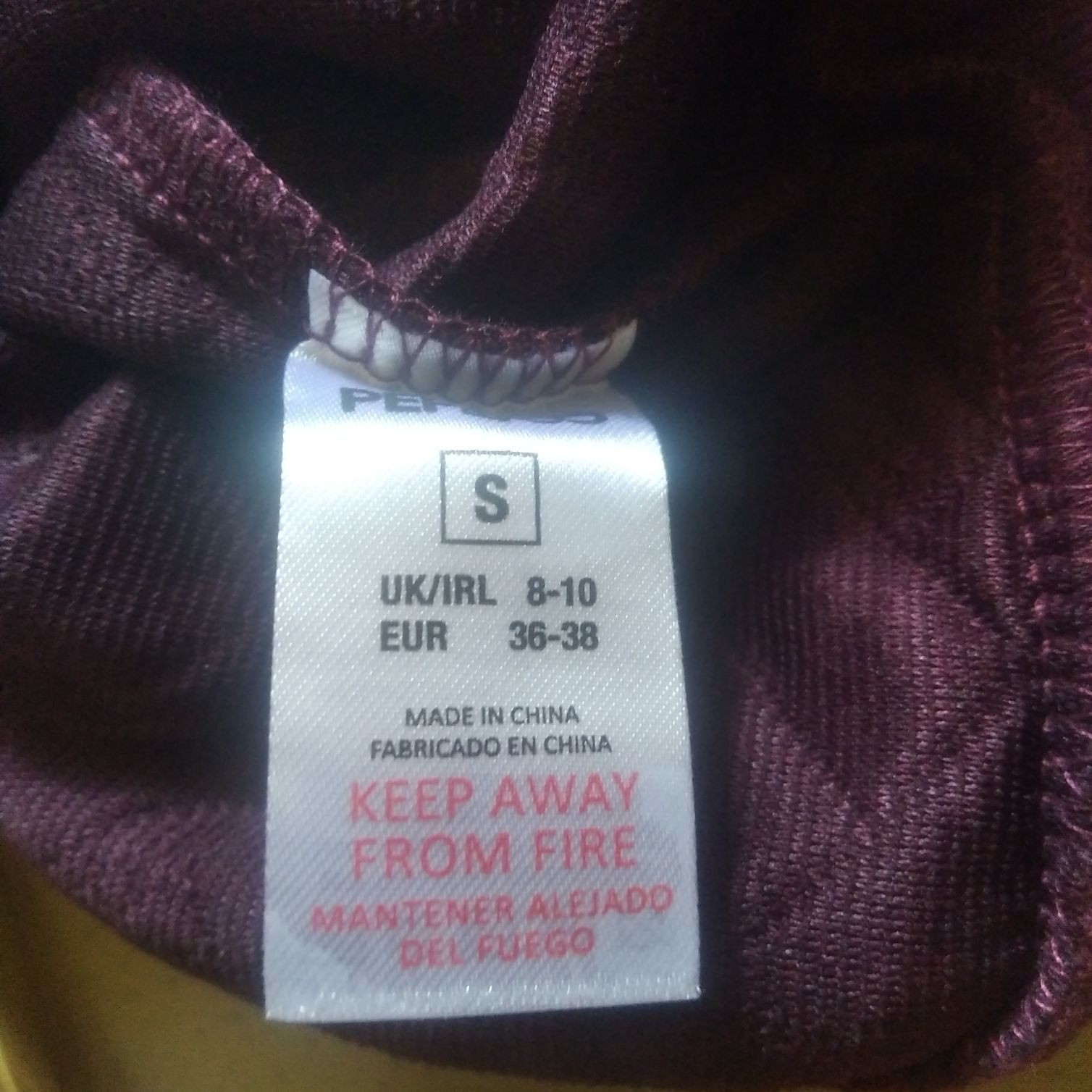 Bluza pikowana damska rozmiar S Pep&Co