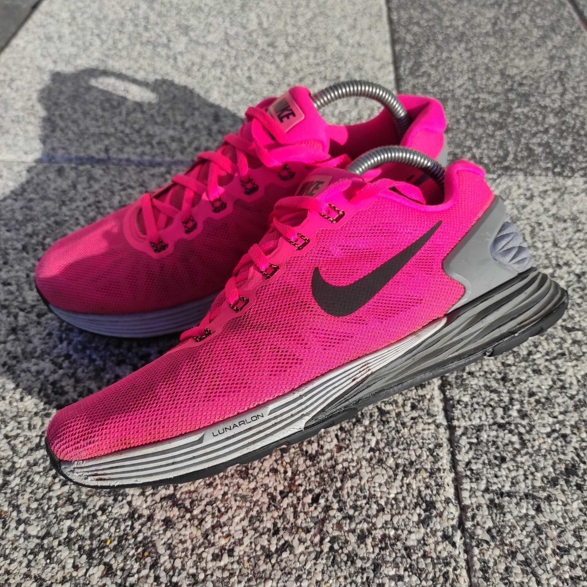 Nike Lunarglide 6 Damskie Różowe Buty do Biegania Size 38