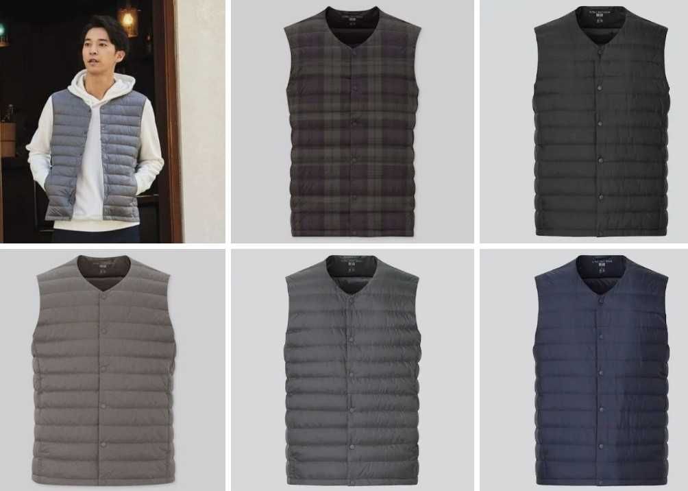 Пухові жилетки UNIQLO