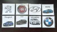 Карточки з марками автівок