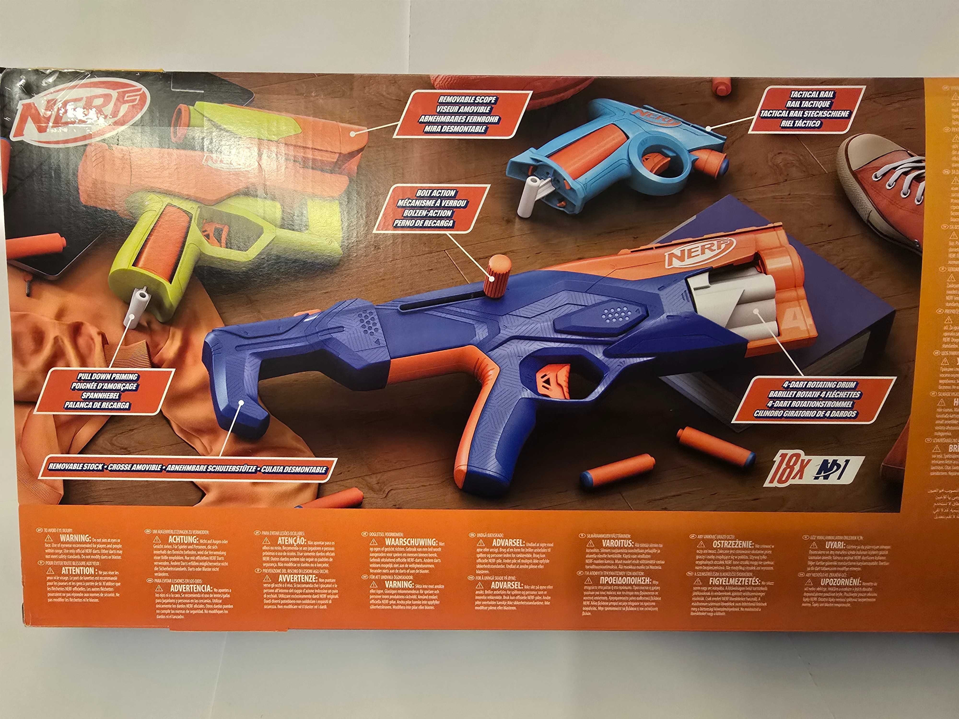 Wyrzutnia Nerf N Series Gear Up Pack + NERF Flex