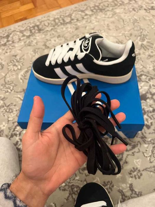 Buty meskie Mokasyny adidas Campus 00s Black R.44