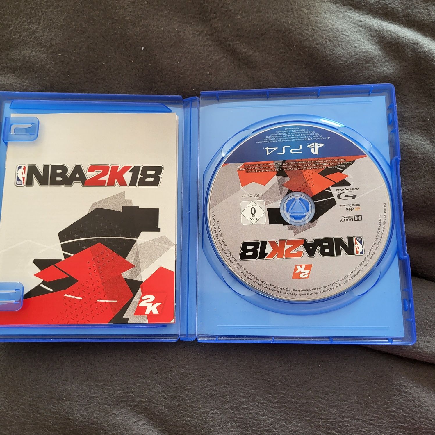 NBA2K18, gra na PS4