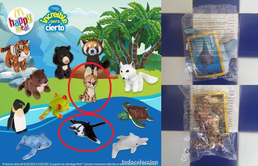 Brinquedos Colecionáveis McDonald's (Minions, Pokémon, etc) (NOVOS!)