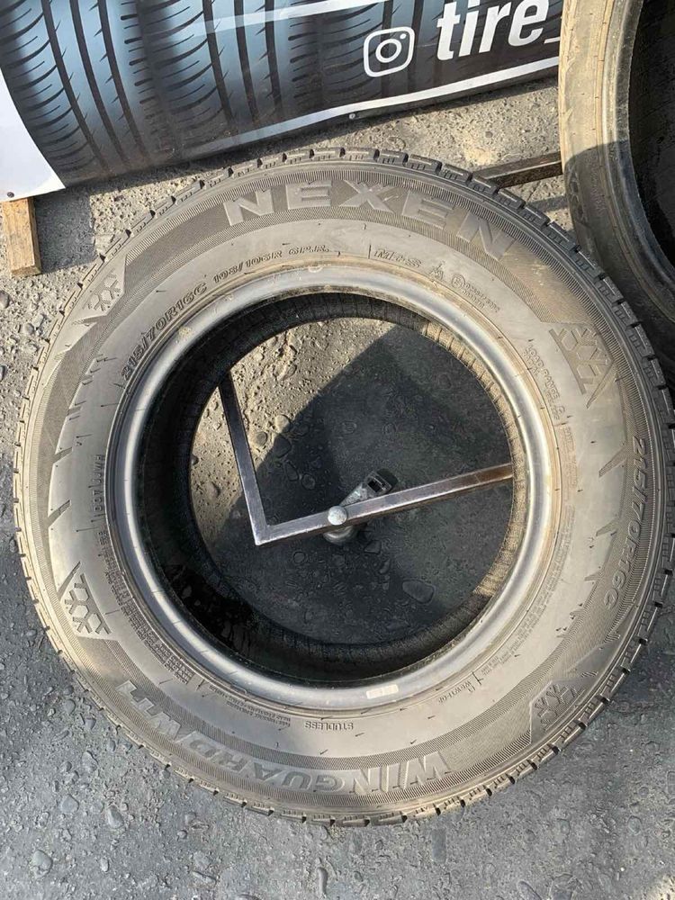 Шини 215/70 R16C Nexen  2023p зима 9,4/6,6мм