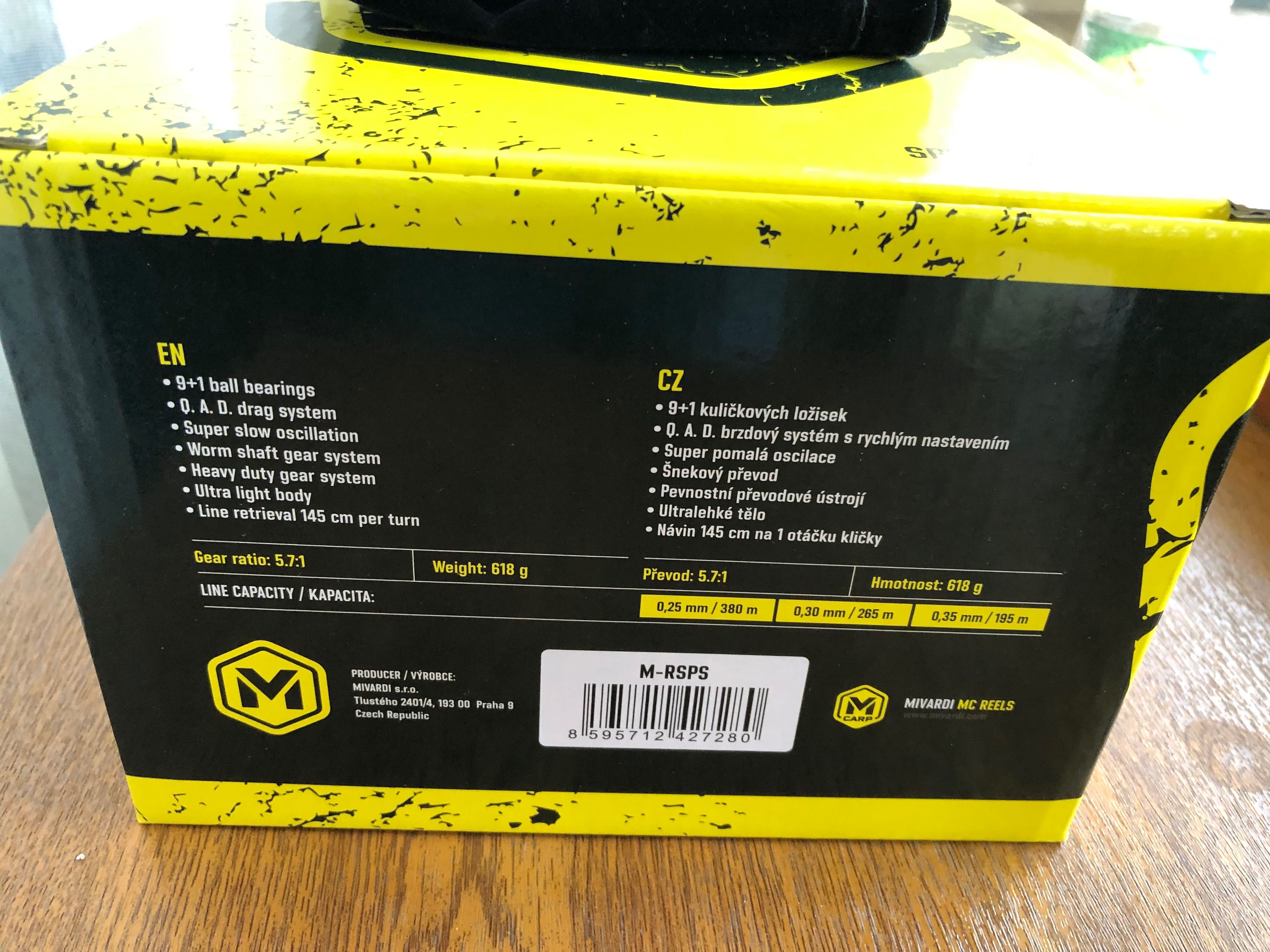 Сподова катушка Mivardi Speedex Spod