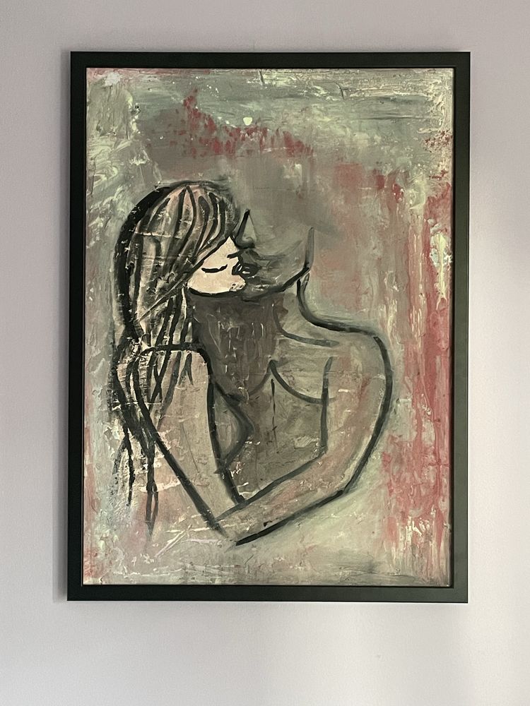 Obraz 50x70 abstrakcja „kompilacja” Bartosz Chmielak