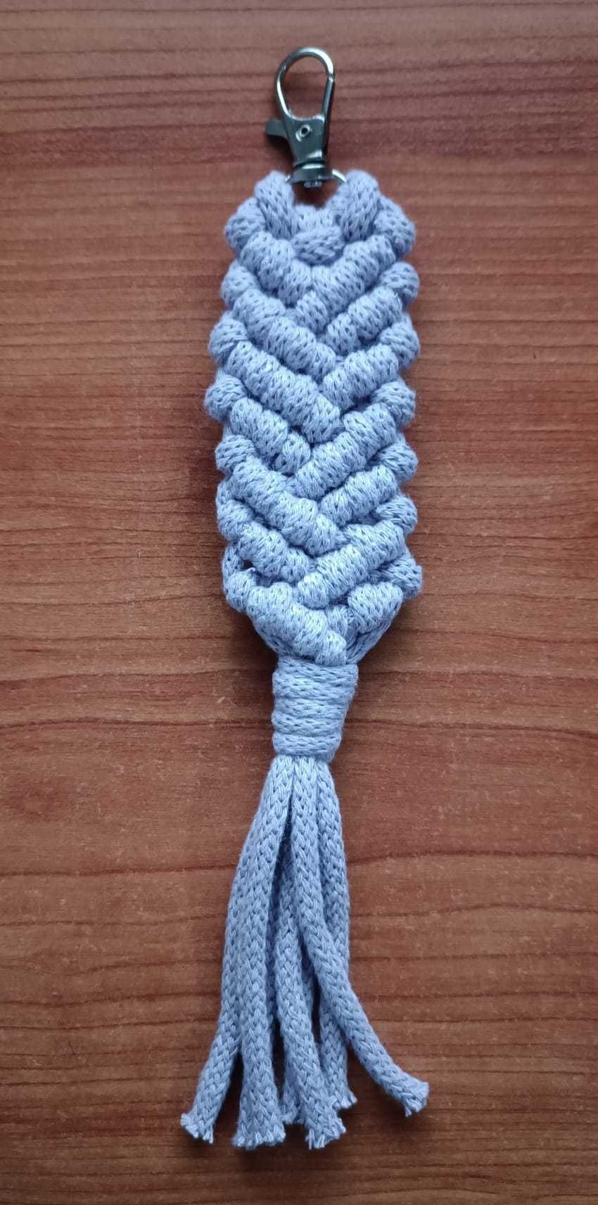 Porta Chaves em Macramé