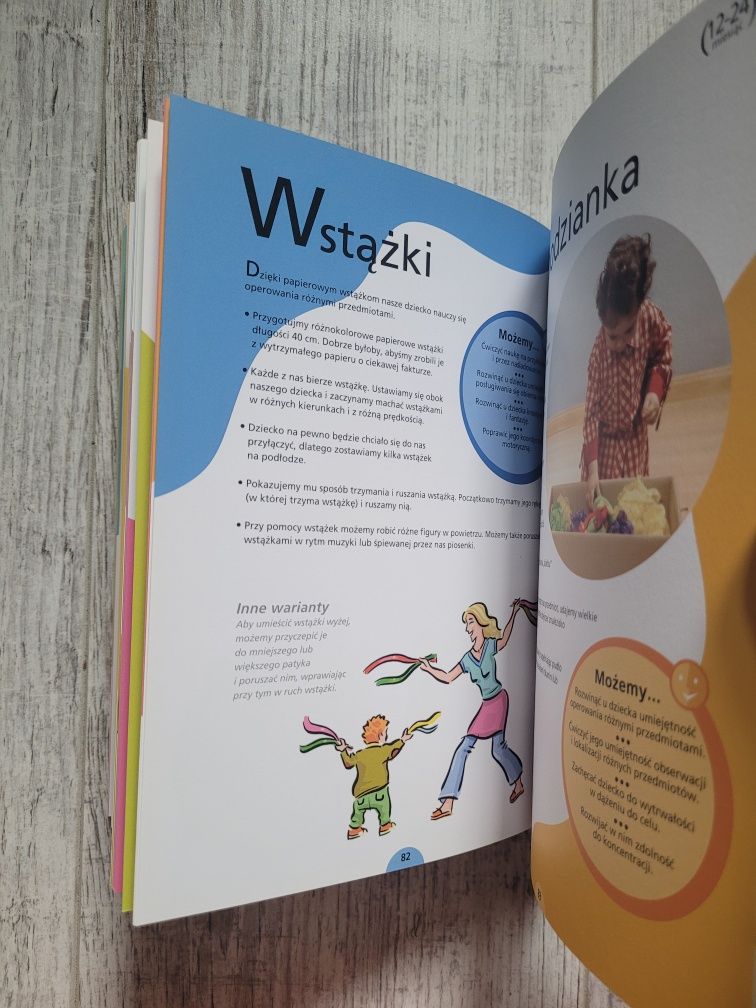 2 Ksiażki, Poradnik, Język Niemowląt, Zabawa z Dzieckiem,Hogg,Batllori