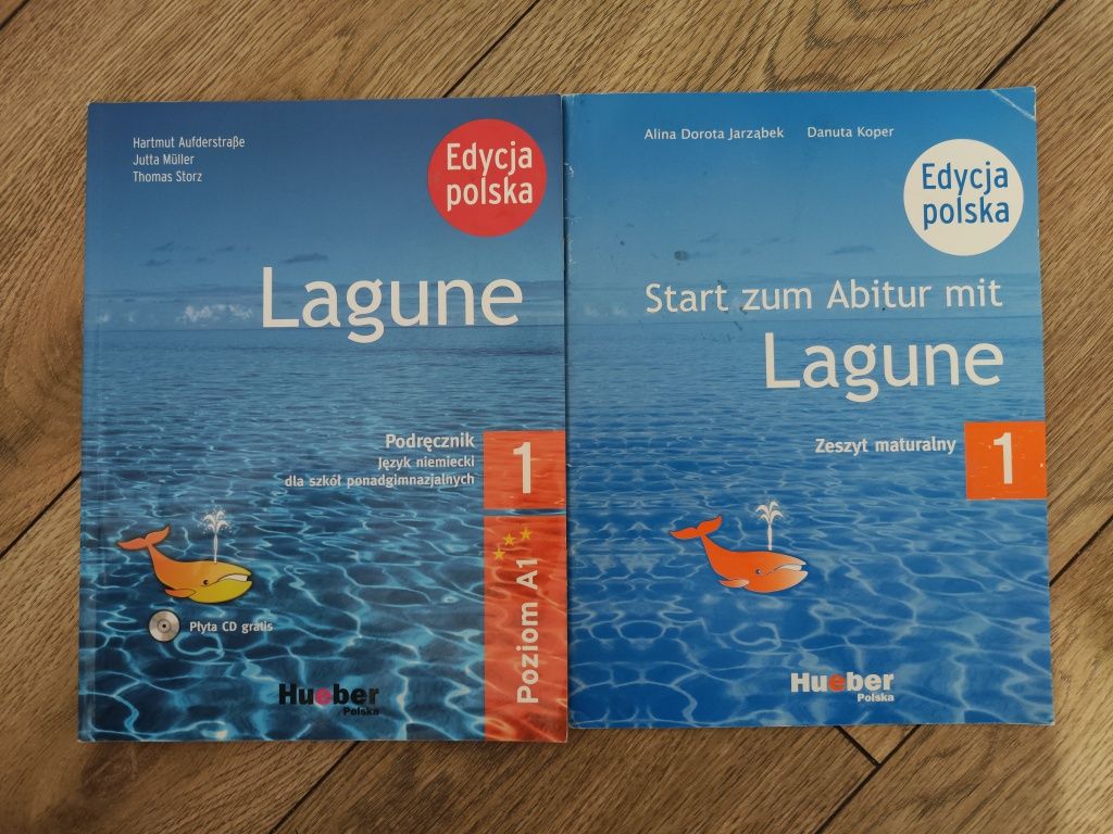 Lagune 1 podręcznik i zeszyt maturalny zestaw