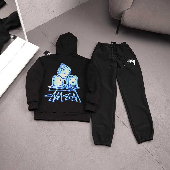 Чоловічий спортивний костюм Stussy мужской костюм на флисе стусси худи