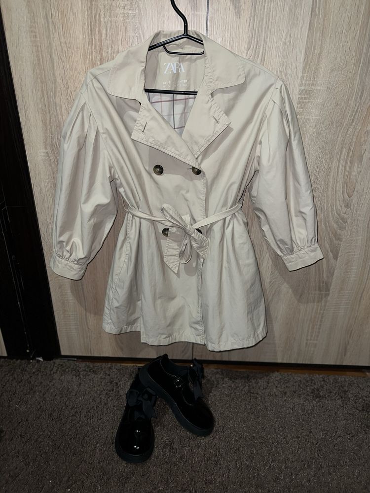 Куртка тренч zara 8-9
