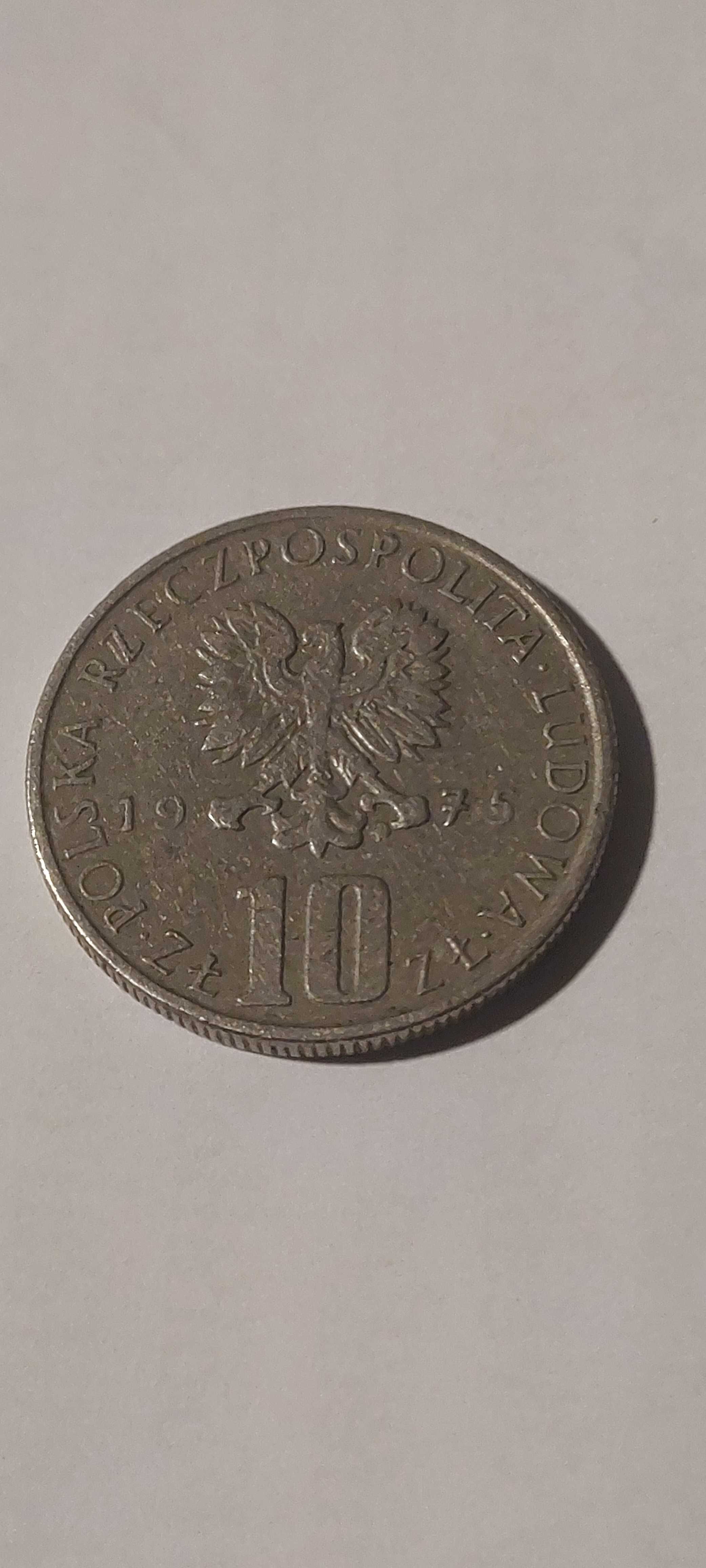 Moneta 10 zł z 1975 r. - Bolesław Prus