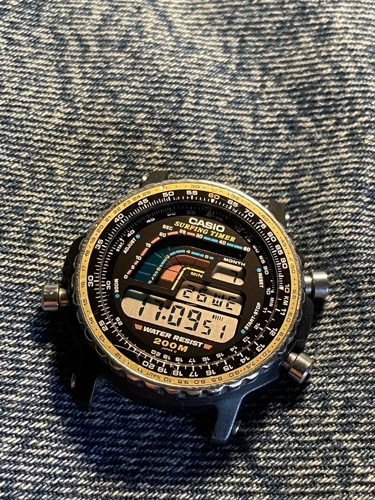 Casio DW-403 surfing timer vintage stary zegarek