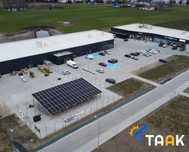 Drewniana Wiata Altana Fotowoltaiczna 9.9 kW z magazynem 15 kWh MONTAŻ