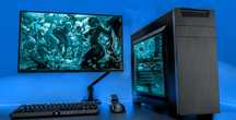 Ігровий "Tornado i7 5820к 32gb Gtx 1070ti SSD ПК + Монітор