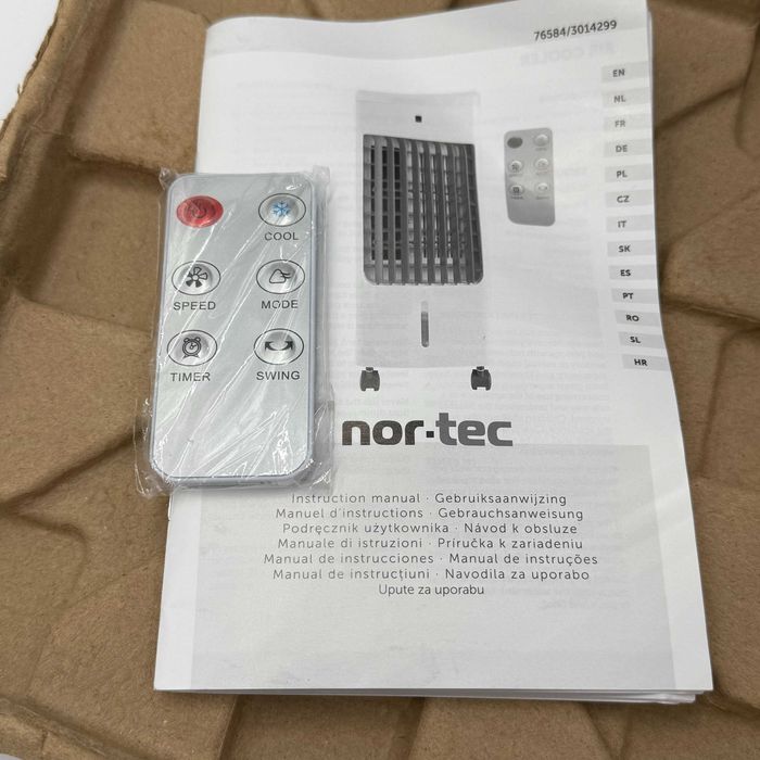 Wentylator kolumnowy na wkłady z lodem NORTEC 60W pilot komplet OKAZJA