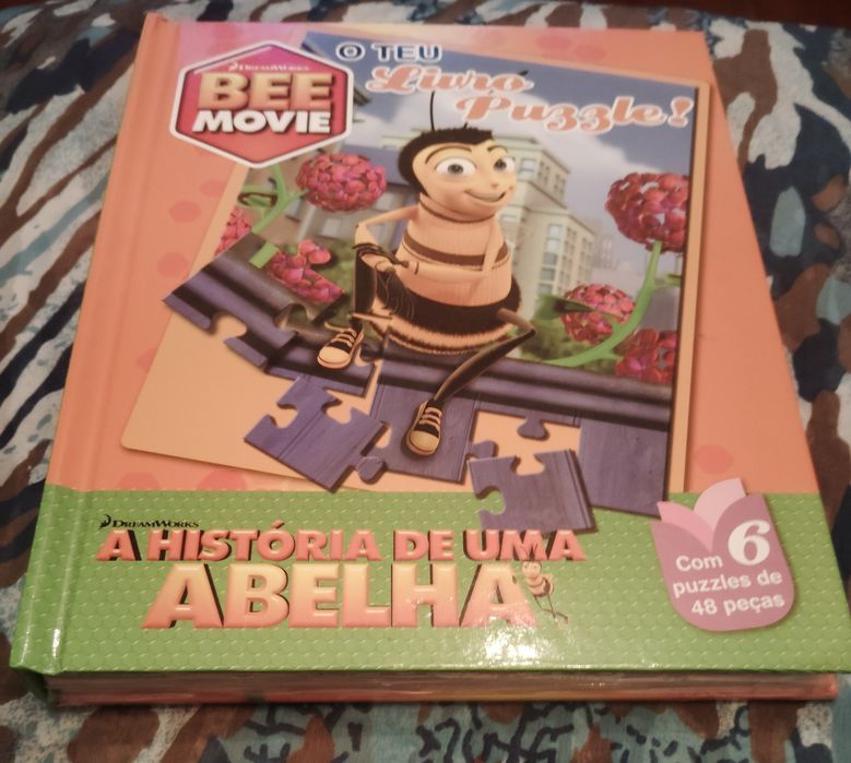 Álbum de Puzzles A História de Uma Abelha Usado