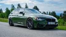 BMW F31 330D verde ermes