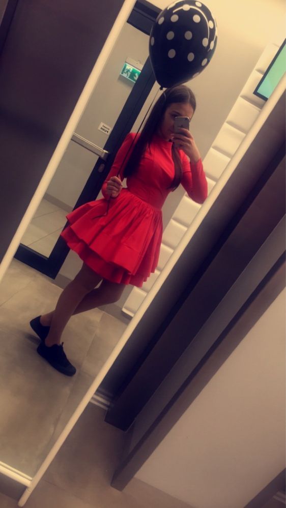 Sukienia czerwona lou