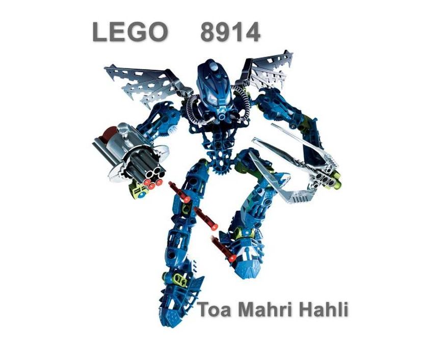 LEGO Bionicle 8914 - Toa Hahli - Komplet 100%  (s)