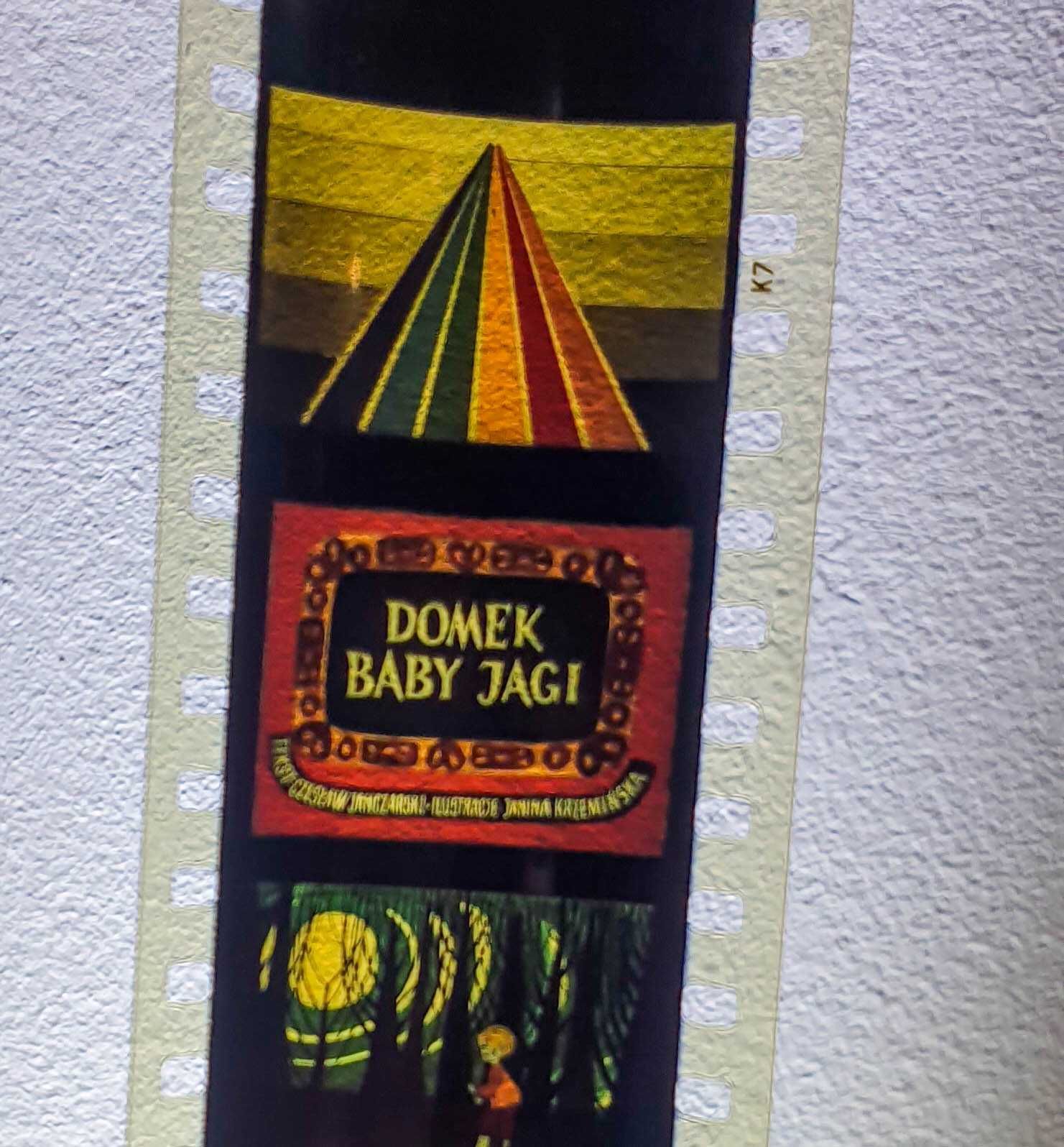 Bajka Klisza rzutnik ANIA PRL Domek Baby Jagi Unikat WS 58