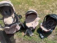 Wózek baby design lupo comfort gondola, spacerówka, nosidełko maxicosi