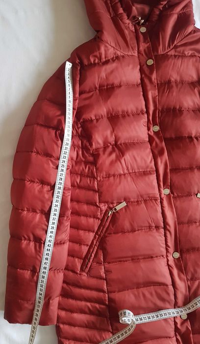 Kurtka puchowa Monnari roz. 42 kolor bordowy
