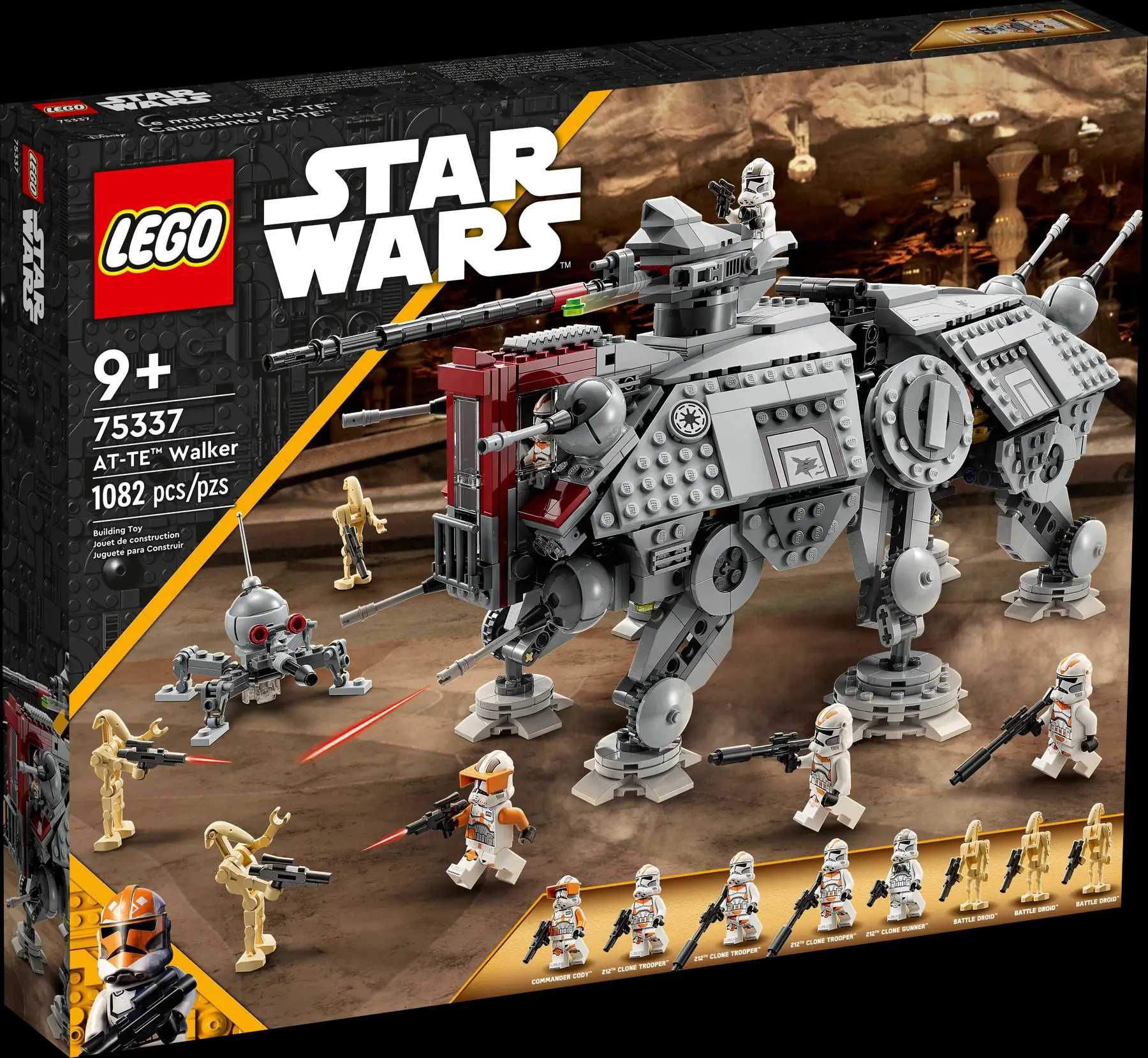 LEGO STAR WARS Zestaw 75337 Maszyna krocząca AT-TE