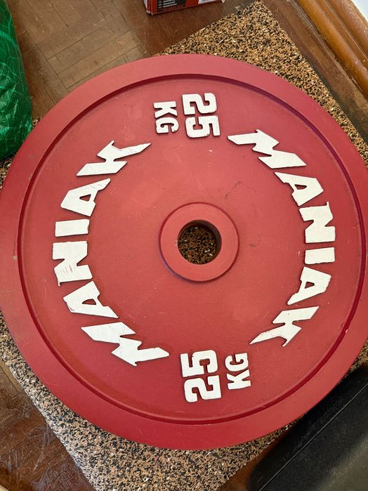 Discos calibrados 25 kgs