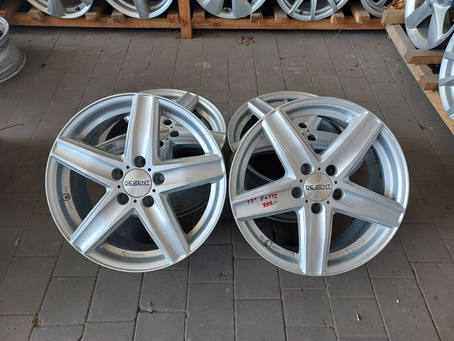 Jak nowe alufelgi Dezent 17" 5x112 VW, Audi, Skoda, Seat