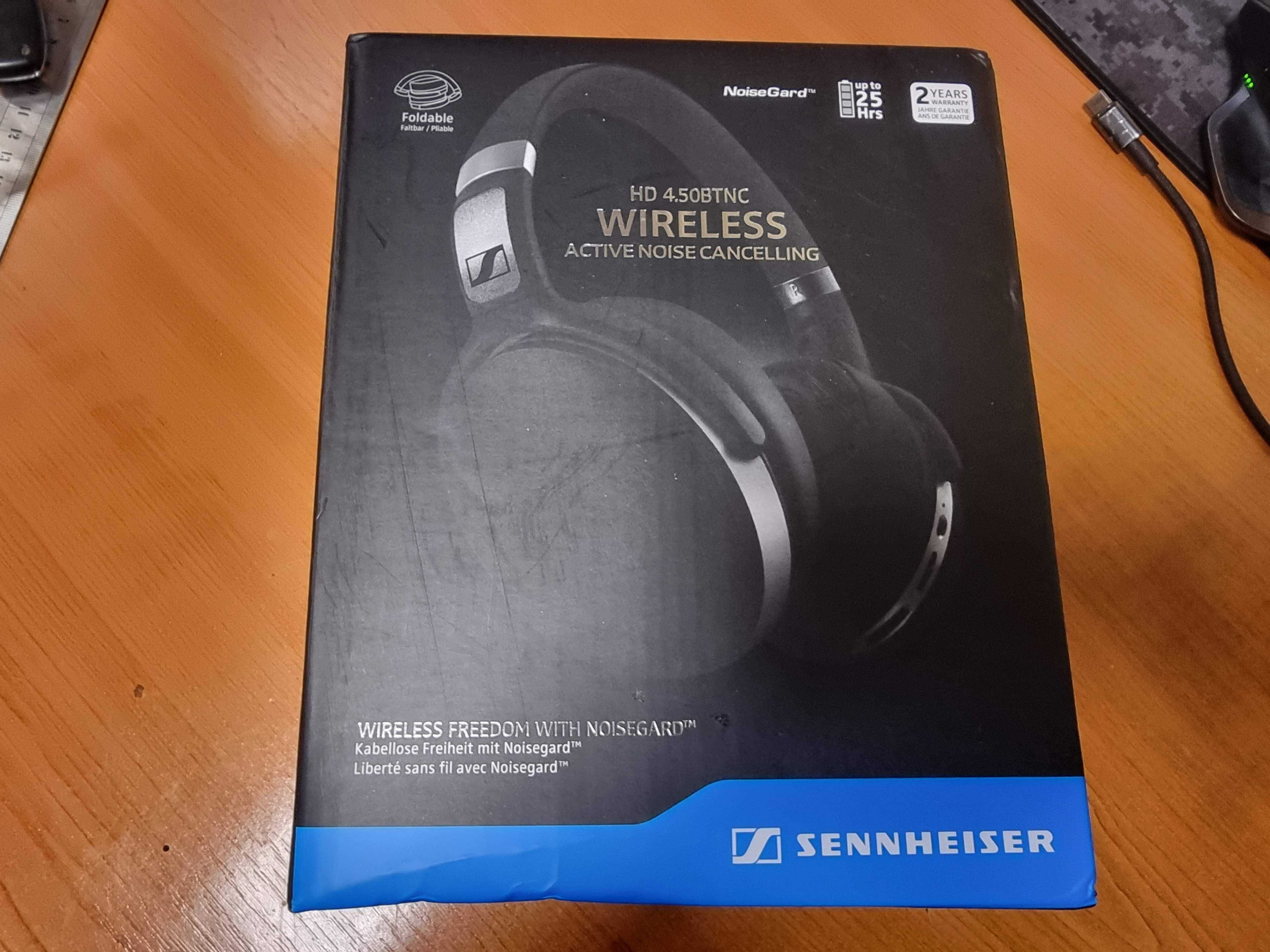 Бездротові навушники гарнитура Bluetooth Sennheiser HD 4.50 450 BTNC