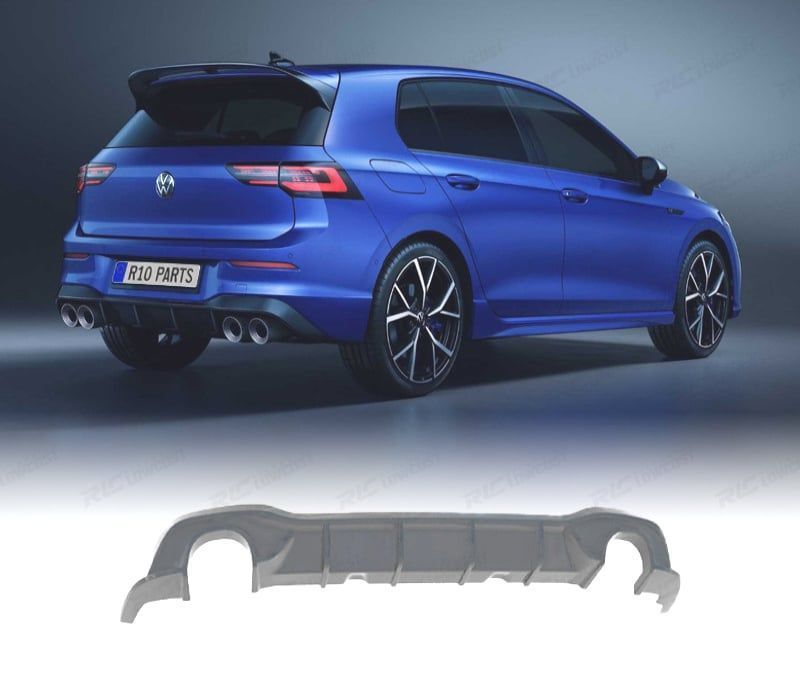DIFUSOR VOLKSWAGEN VW GOLF 8 20- SAIDA DUPLA